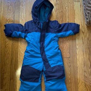 LLBean Blue Waterproof Snowsuit